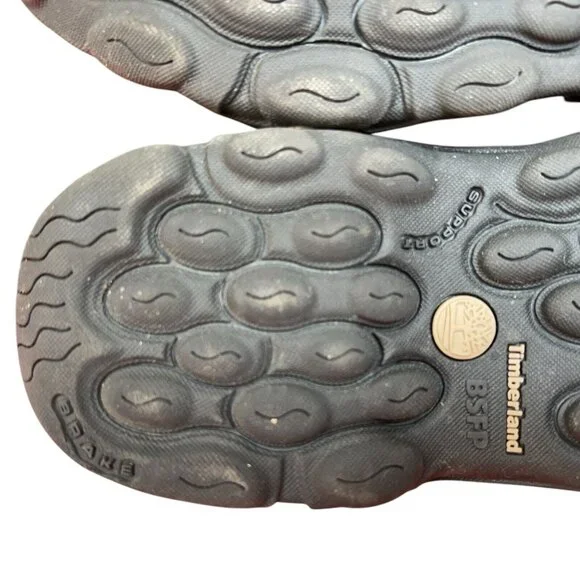 Timberland Trailway Brown Leather Sport Hiking Sandal Shoes BFSP Mens Size 13 M